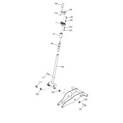 Crank Assembly for Wacker MFSX14