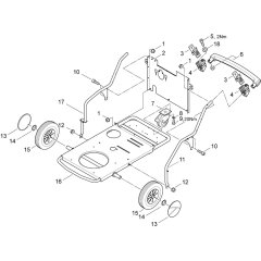 Frame Assembly for Nilfisk MH 4M