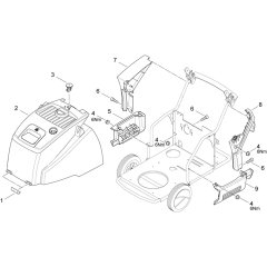 Cabinet Assembly for Nilfisk MH 4M