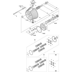 Cylinder Block Assembly for Nilfisk