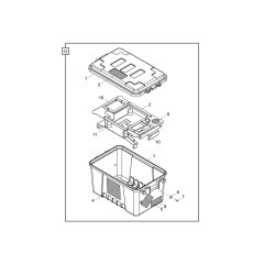 Battery/Charger Box for Belle Mixer
