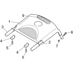 Belle Minimix Handle Assembly