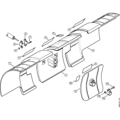 Deflector Assembly for Stihl MM 55-Z