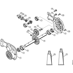 Gear Head Assembly for Stihl MM 55-Z