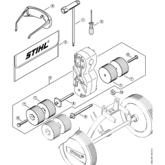 Tools & Extras for Stihl MM 55-Z