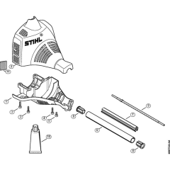 Engine Housing for Stihl MM 55-Z