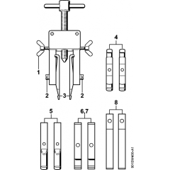 Puller Assembly for Stihl MM56