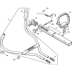 Handlebar Assembly for Stihl MM56