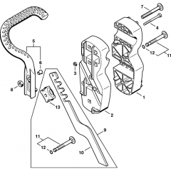 Flange Assembly for Stihl MM56