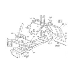 Frame for Stihl/Viking MR 340