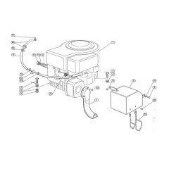 Engine for Stihl/Viking MR 340