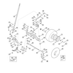 Steering, Front Wheel for Mowers
