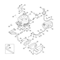 Engine and Tank for Mowers