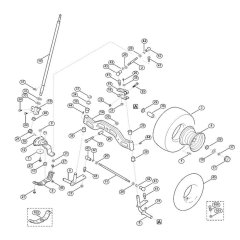 Steering & Front Wheel for Mowers