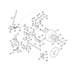 Steering & Front Wheel for Mowers