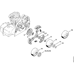 Clutch Assembly for Stihl Chainsaws