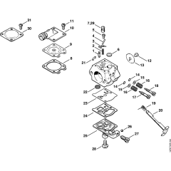 Carburetor WT-426 for Stihl 026