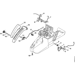 Throttle Control for Stihl 036QS