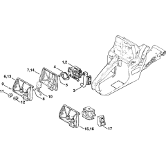 Air Filter for Stihl 038