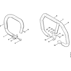 Handlebar Assembly for Stihl 056