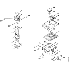 Filter Housing for Stihl 075