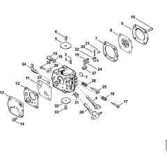 Carburetor HS-60 for Stihl 076
