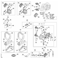 Engine Housing for Stihl MS182