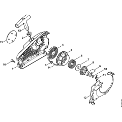 Rewind Starter for Stihl MS192C