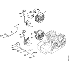 Ignition System for Stihl MS250