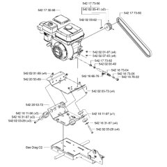 Engine Assembly for MS 355 G