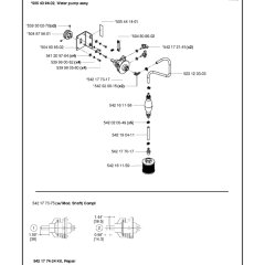 Water Pump Assembly for MS 355 G