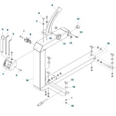 Arm Assembly for Husqvarna MS 360
