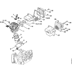Cylinder Assembly for MS440