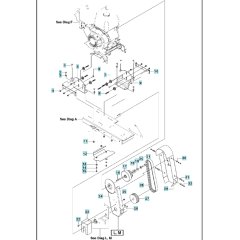 Pulleys & Belts for Husqvarna MS 510