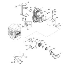 Air Duct, Muffler Assembly