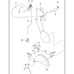 Blade Guard Assembly for MS 610