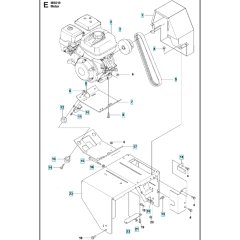 Motor Assembly for Husqvarna