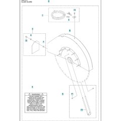 Blade Guard for Husqvarna MS 610 G