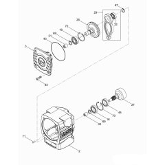 Crankcase Assembly for MS62