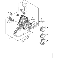 Tank Housing for Stihl MS661