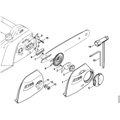 Chain Sprocket Cover for Stihl