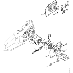 Oil Pump & Chain Sprocket