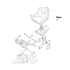 Seat for Stihl/Viking Mowers
