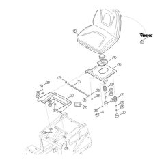 Seat for Stihl/Viking Mowers