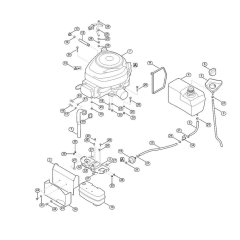 Engine, Tank for Stihl/Viking