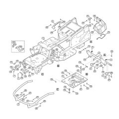 Frame for Stihl/Viking MT 5097.1 Z
