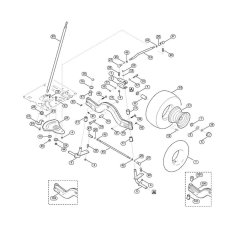 Steering & Front Wheel for Mowers