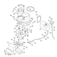 Engine and Tank for Mowers