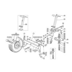 Steering for Stihl/Viking MT 540
