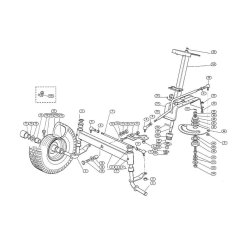 Steering for Stihl/Viking MT 545